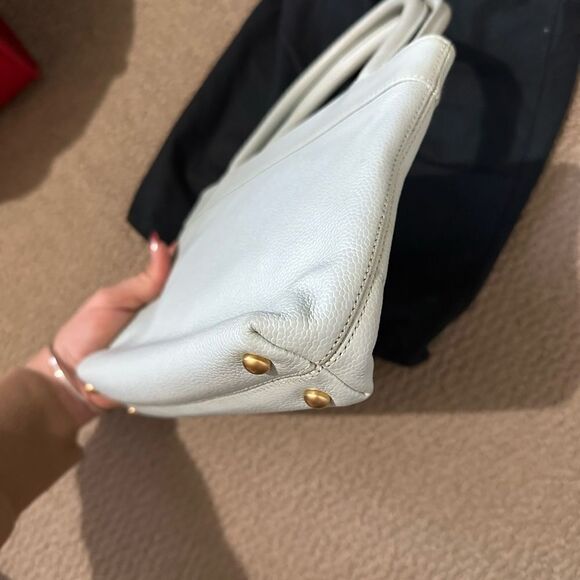 Mini Light Blue Chanel Caviar Shopper Bag with Gold Hardware - Picture 5 of 8